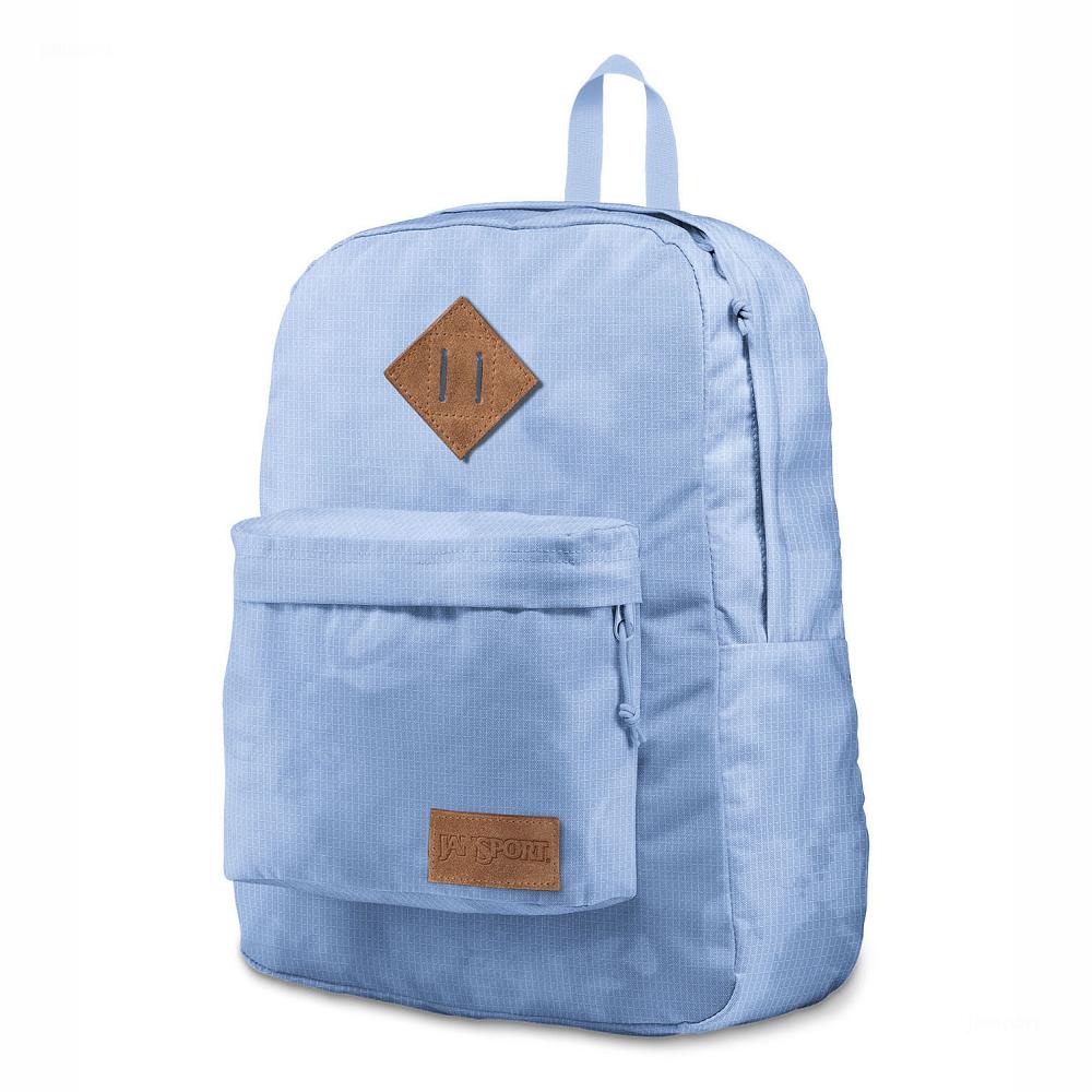 Blue JanSport SUPERBREAK PLUS FX Laptop Backpacks | MY_JS153