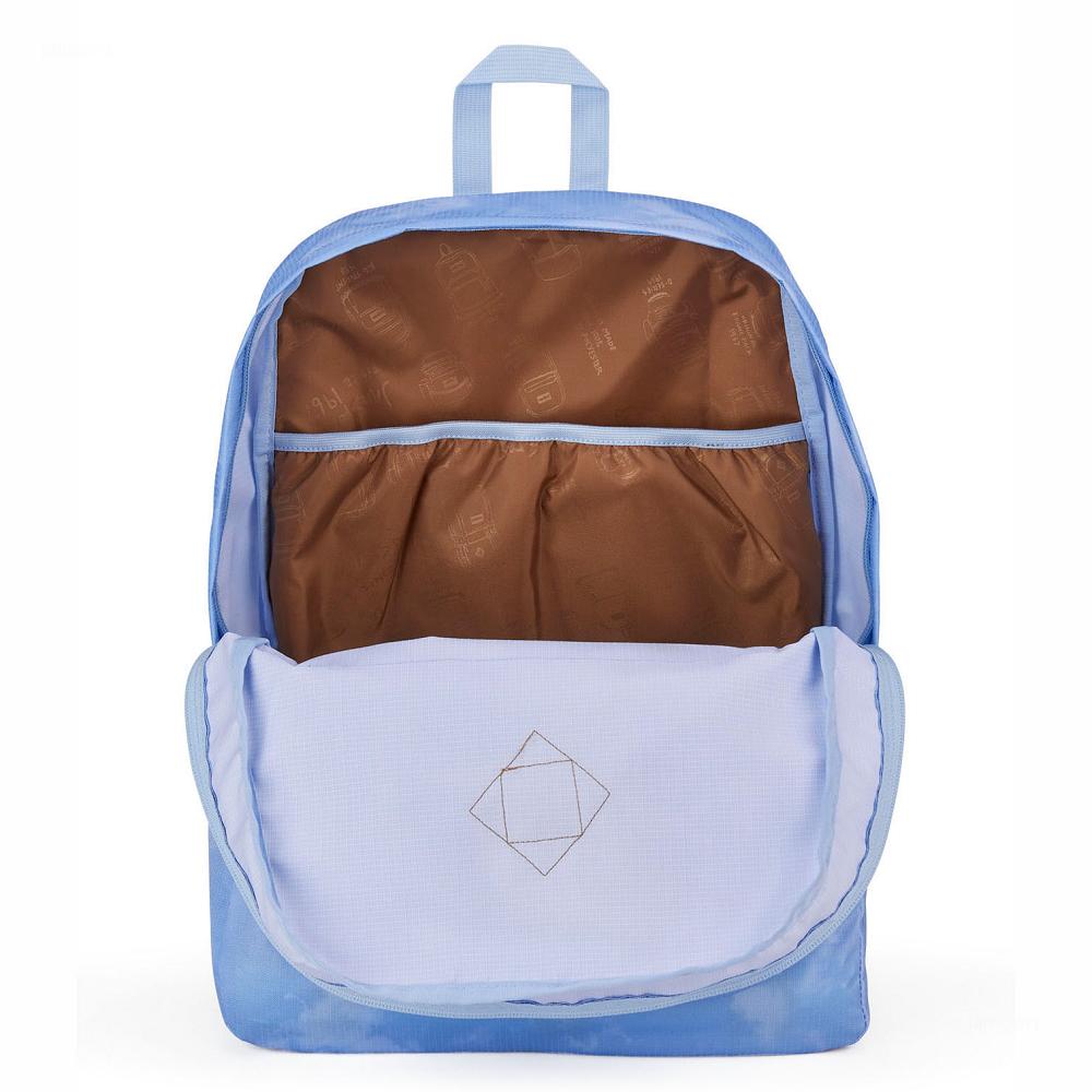 Blue JanSport SUPERBREAK PLUS FX Laptop Backpacks | MY_JS153