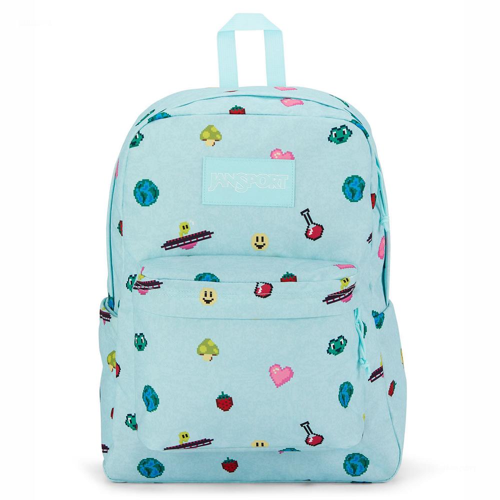 Blue JanSport SUPERBREAK® + BIG BREAK School Backpacks | MY_JS345