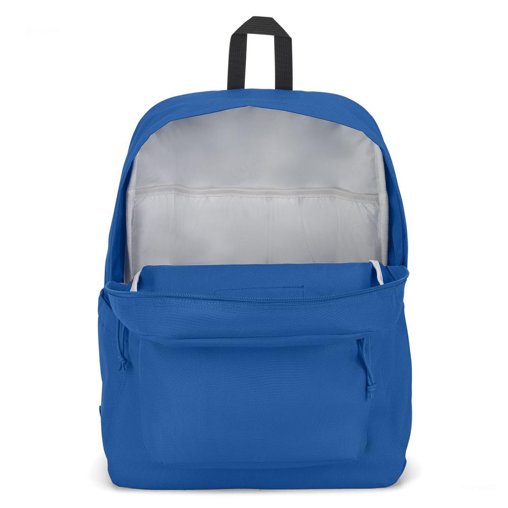 Blue JanSport SuperBreak® Plus School Backpacks | MY_JS13B