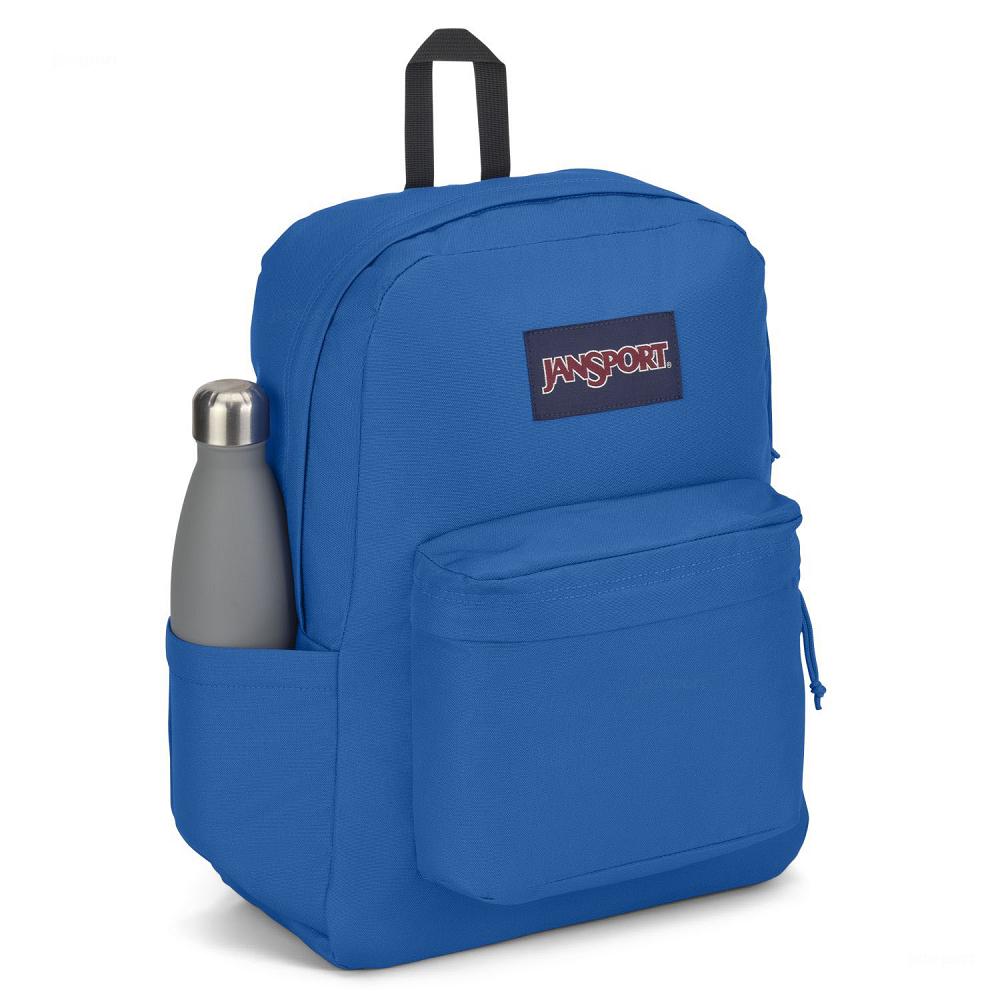 Blue JanSport SuperBreak® Plus School Backpacks | MY_JS13B