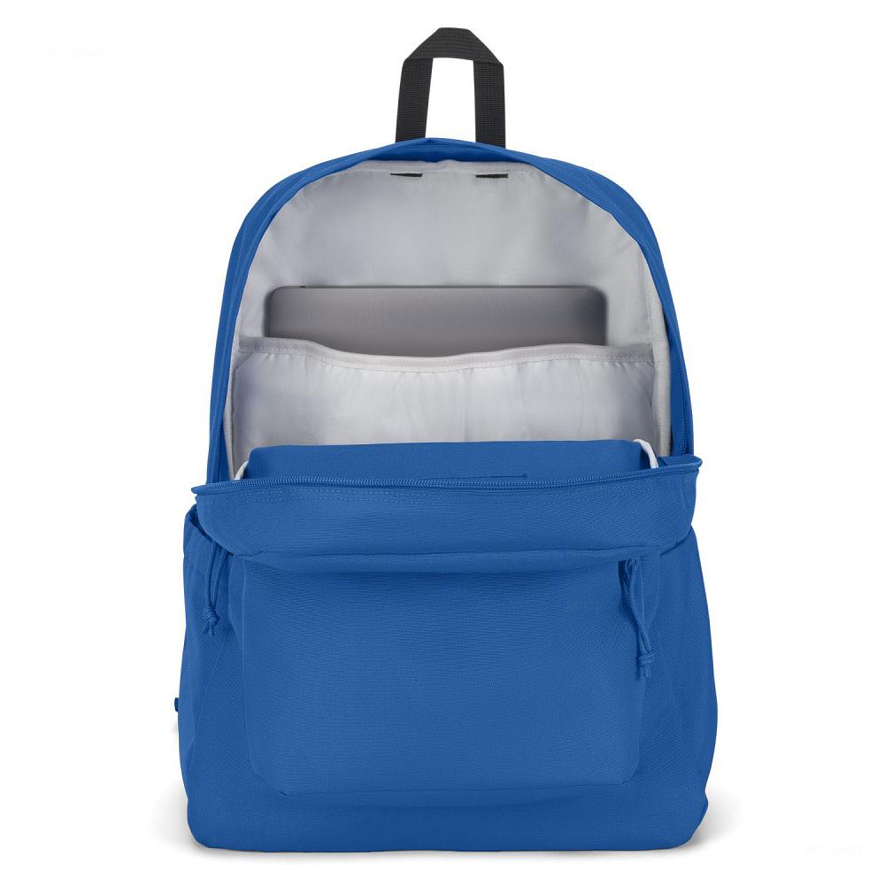 Blue JanSport SuperBreak® Plus School Backpacks | MY_JS13B