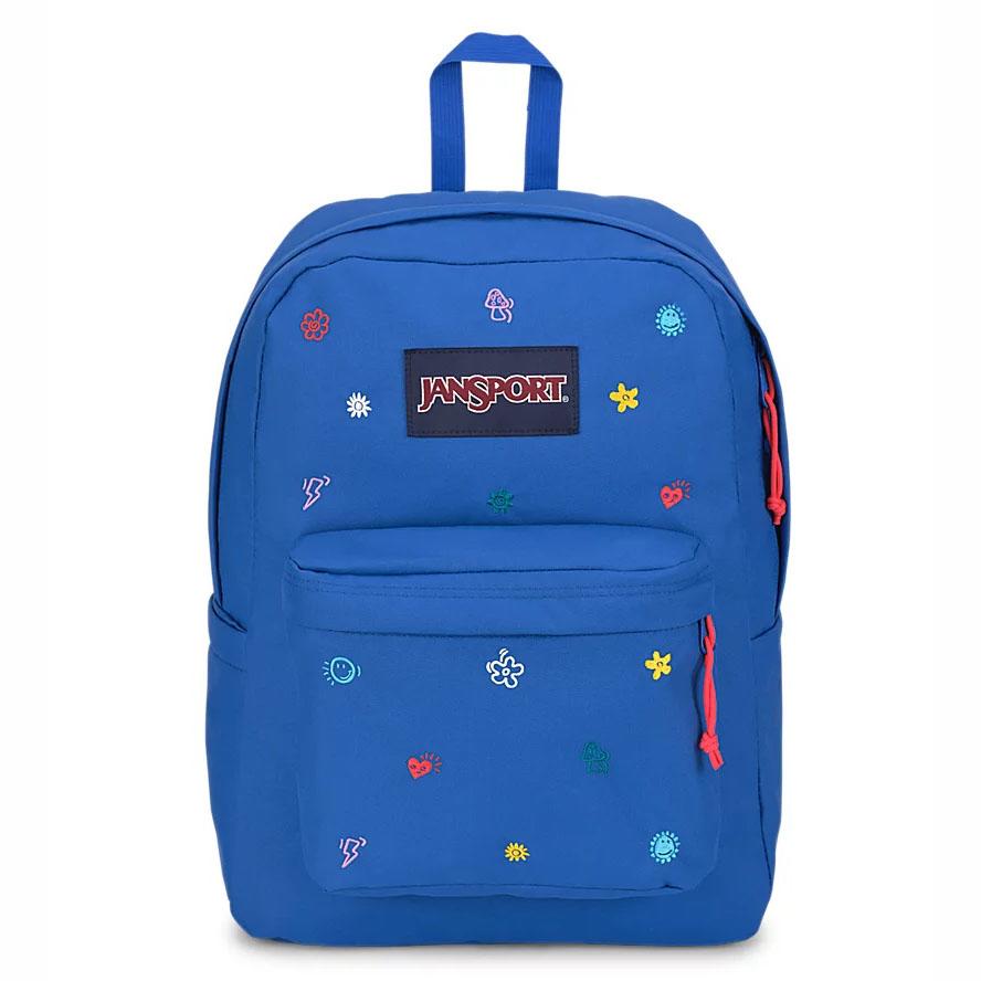 Blue JanSport SuperBreak® Plus School Backpacks | MY_JS270