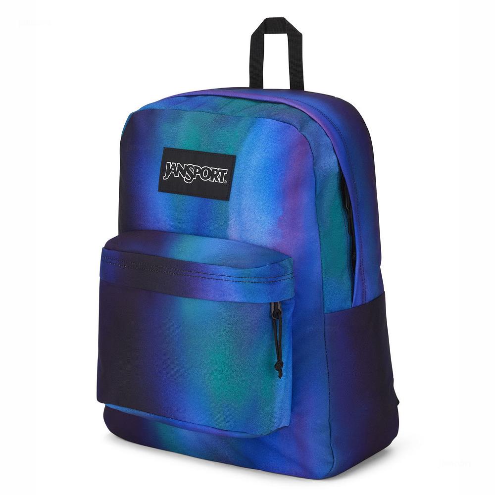 Blue JanSport SuperBreak® Plus School Backpacks | MY_JS397