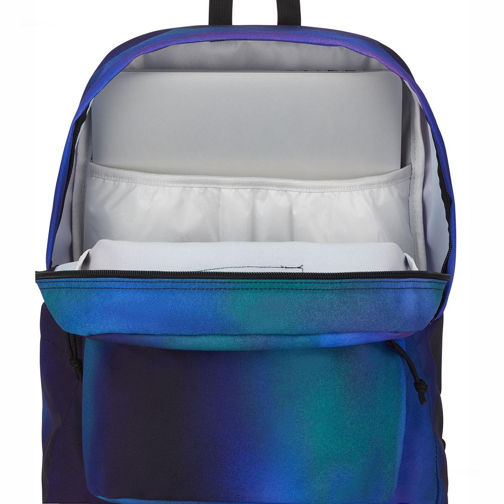 Blue JanSport SuperBreak® Plus School Backpacks | MY_JS397