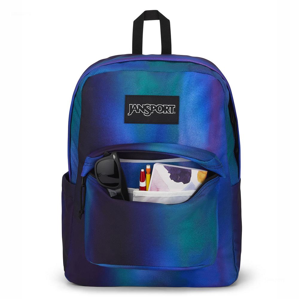Blue JanSport SuperBreak® Plus School Backpacks | MY_JS397