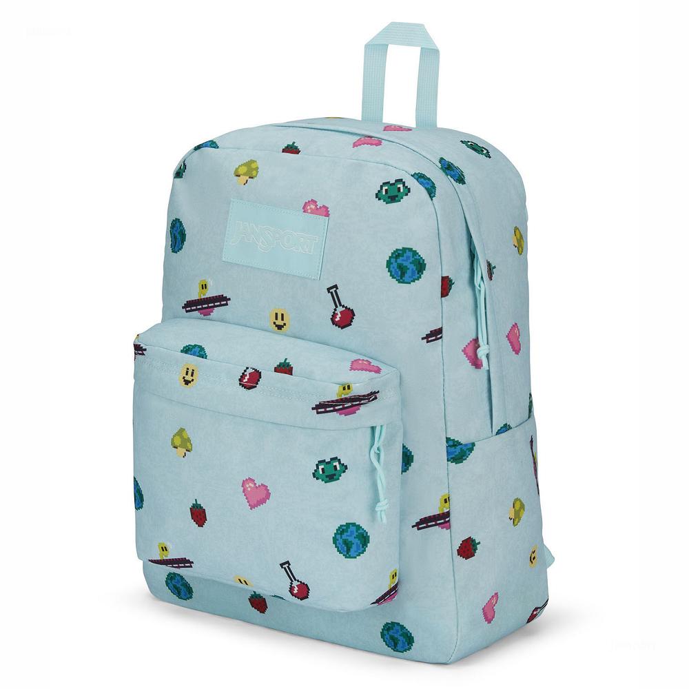 Blue JanSport SuperBreak® School Backpacks | MY_JS559
