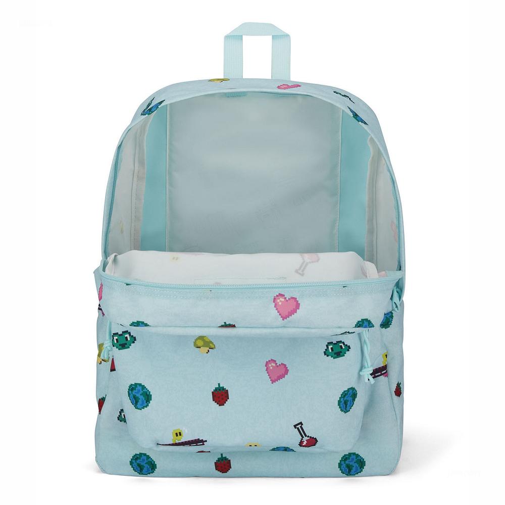 Blue JanSport SuperBreak® School Backpacks | MY_JS559