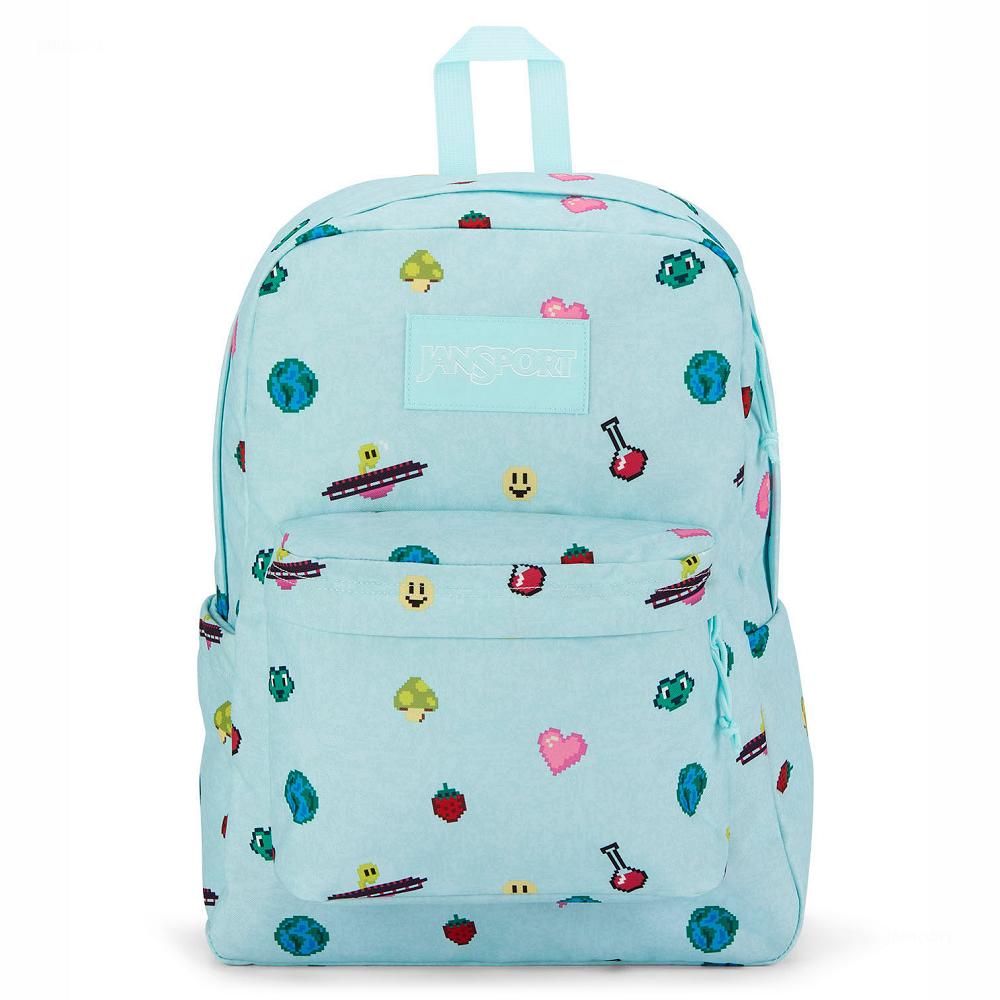 Blue JanSport SuperBreak® School Backpacks | MY_JS559