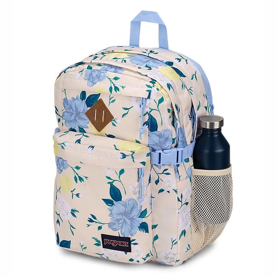 Blue / Yellow JanSport Main Campus School Backpacks | MY_JS298