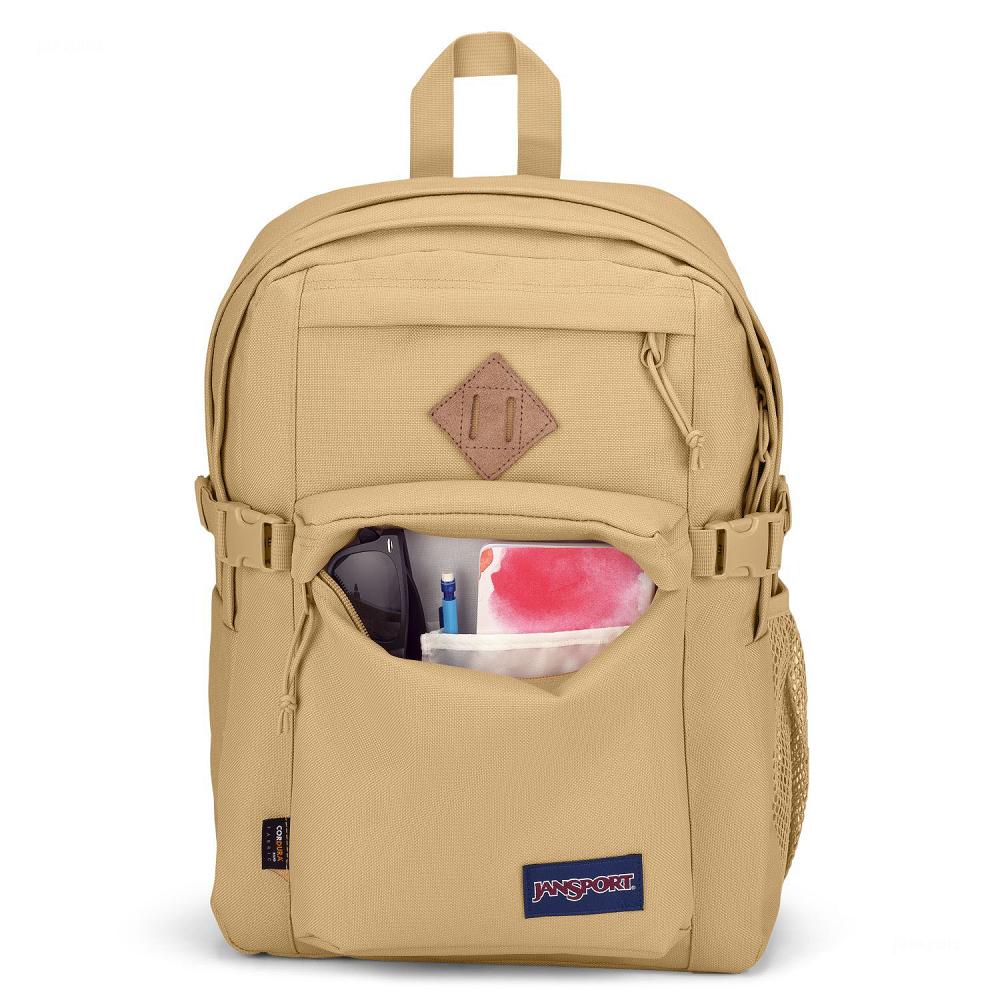 Brown JanSport Main Campus FX Laptop Backpacks | MY_JS234