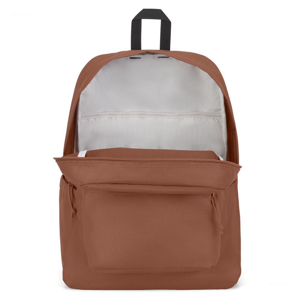 Brown JanSport SuperBreak® Plus School Backpacks | MY_JS303