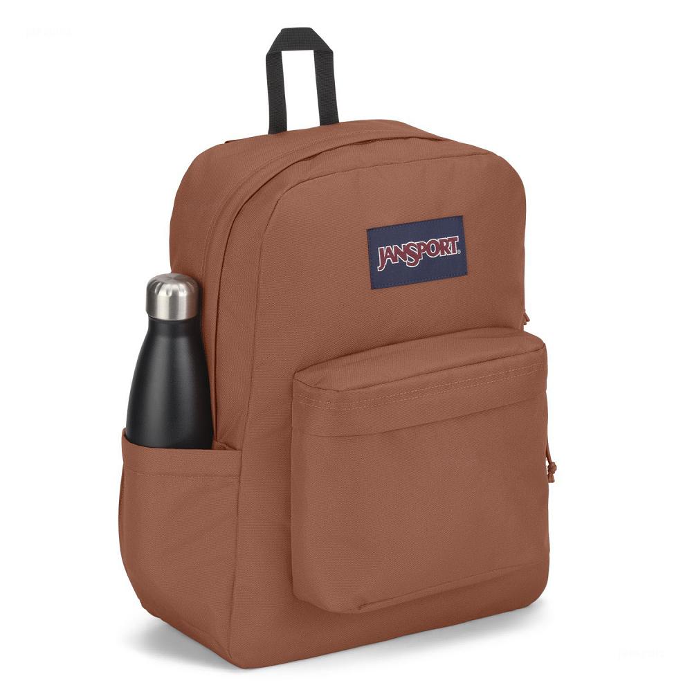 Brown JanSport SuperBreak® Plus School Backpacks | MY_JS303