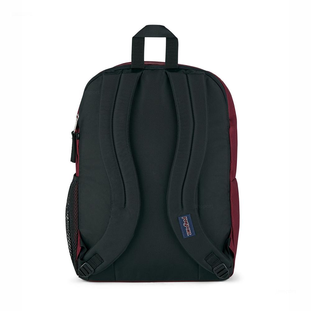 Burgundy JanSport BIG STUDENT Laptop Backpacks | MY_JS384