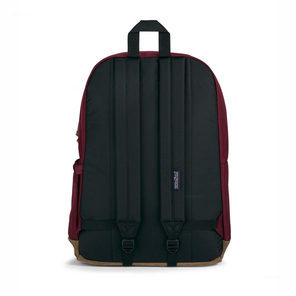 Burgundy JanSport Right Pack Laptop Backpacks | MY_JS584