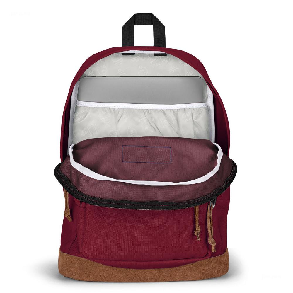 Burgundy JanSport Right Pack School Backpacks | MY_JS139