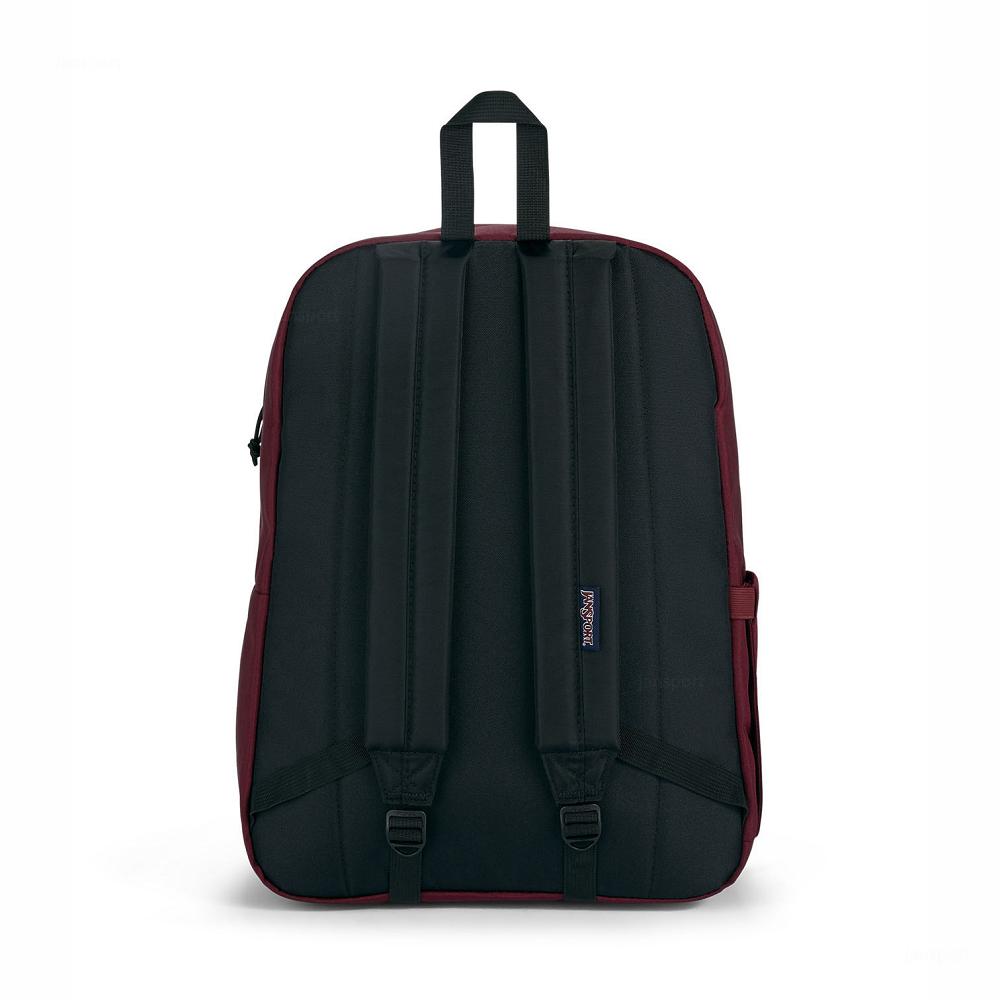 Burgundy JanSport SuperBreak® Plus Laptop Backpacks | MY_JS209