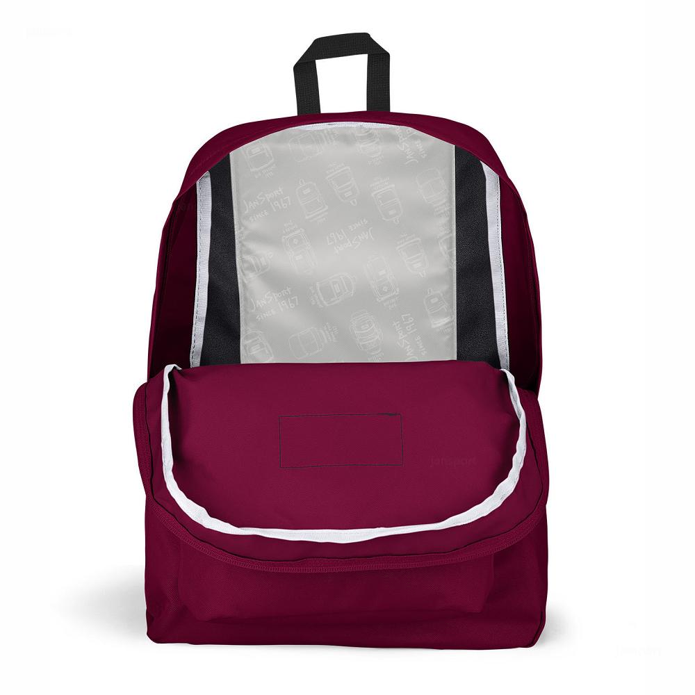 Burgundy JanSport SuperBreak® School Backpacks | MY_JS425