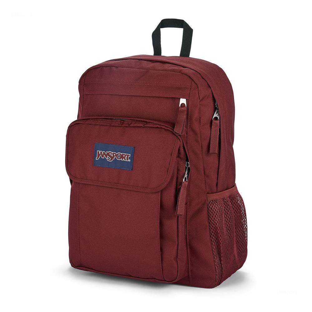 Burgundy JanSport UNION PACK Laptop Backpacks | MY_JS031