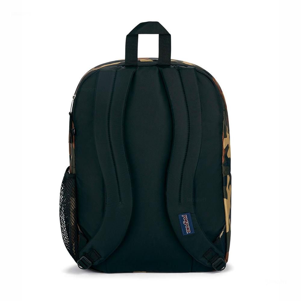 Camo JanSport BIG STUDENT Laptop Backpacks | MY_JS245