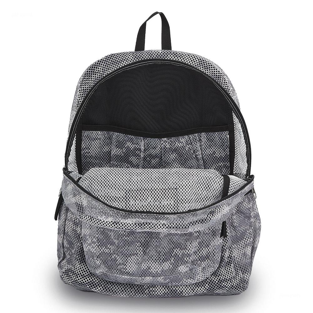 Camo JanSport ECO MESH PACK School Backpacks | MY_JS076
