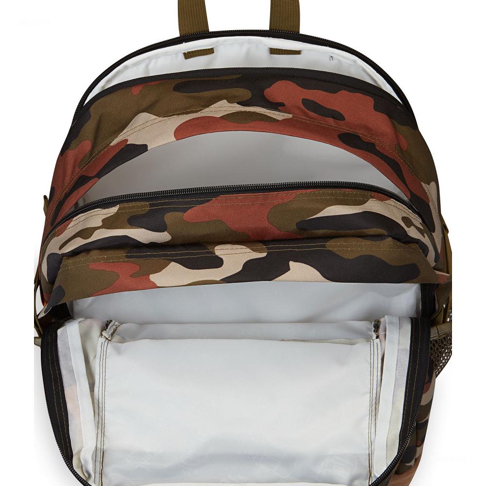Camo JanSport SUEDE CAMPUS Laptop Backpacks | MY_JS431