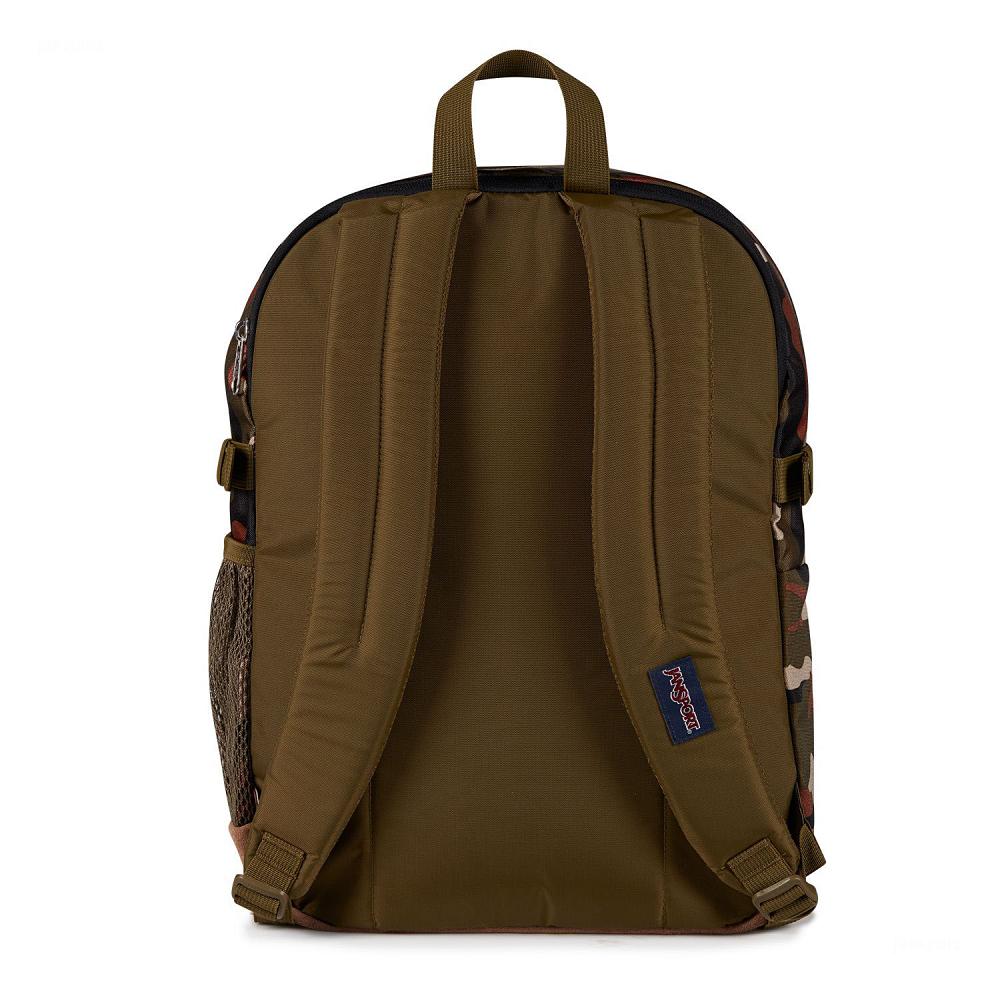 Camo JanSport SUEDE CAMPUS Laptop Backpacks | MY_JS431