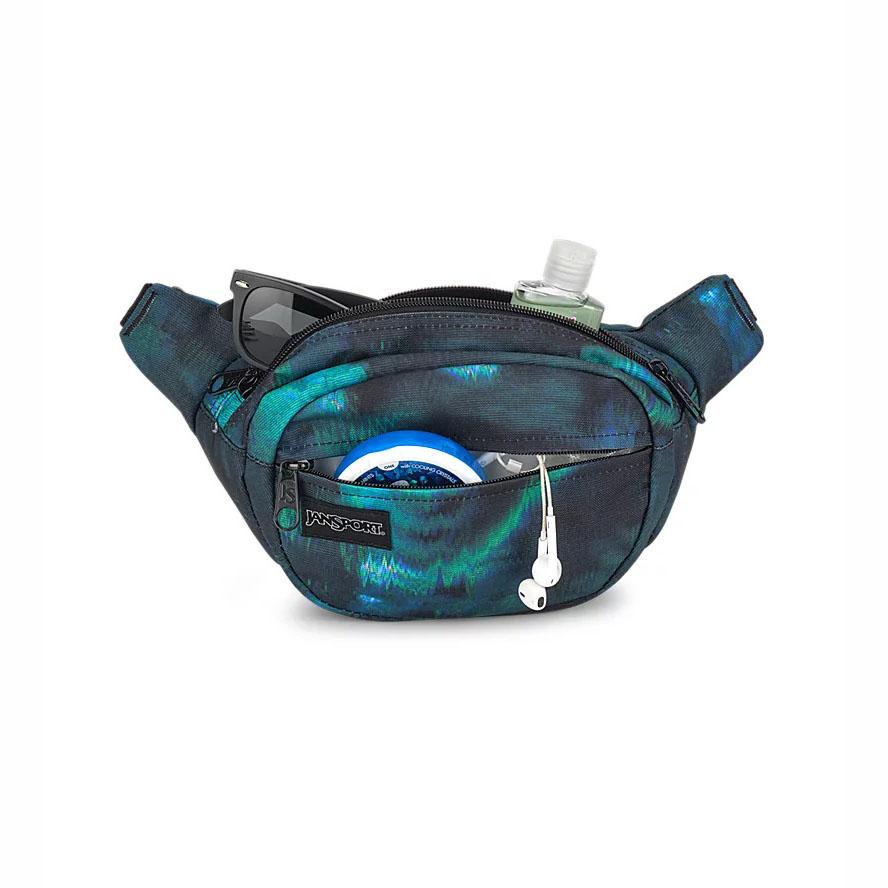 Deep Green JanSport Fifth Avenue Fanny Packs | MY_JS037