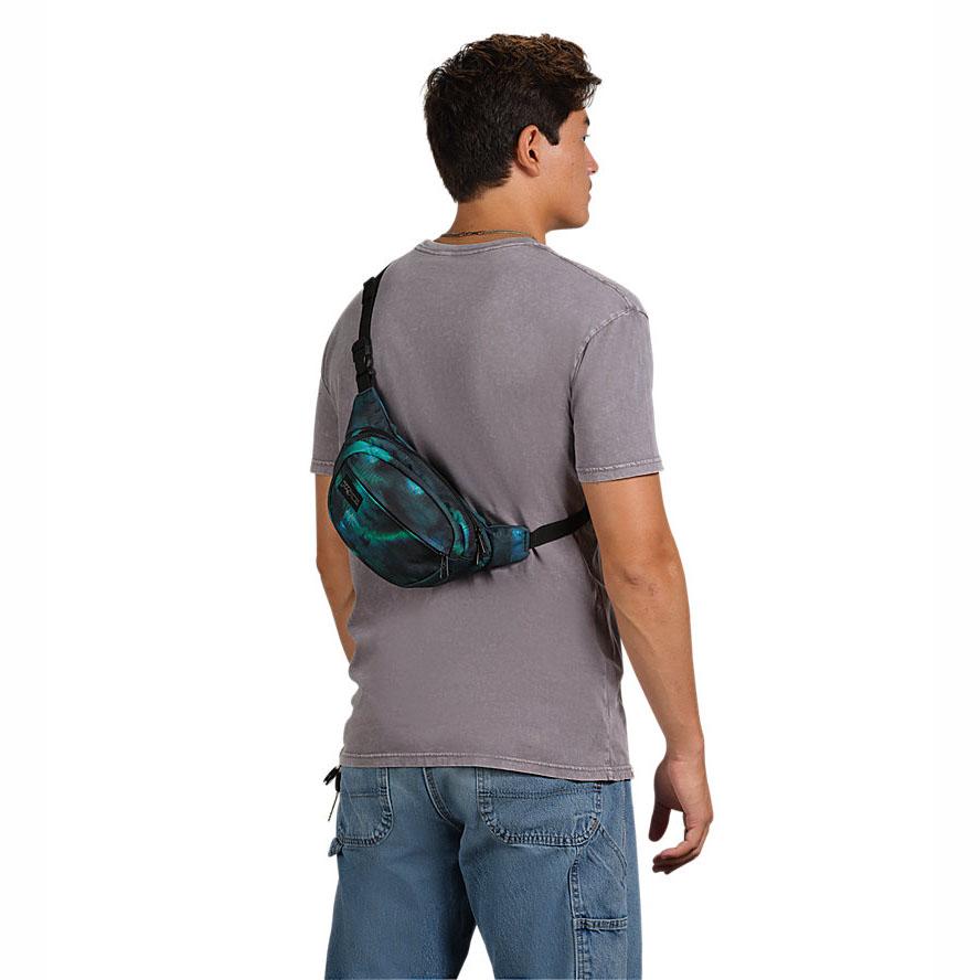 Deep Green JanSport Fifth Avenue Fanny Packs | MY_JS037