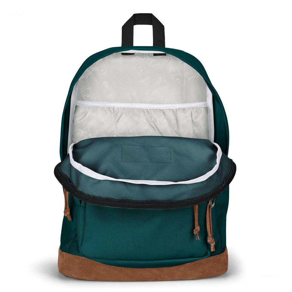 Deep Green JanSport Right Pack School Backpacks | MY_JS550