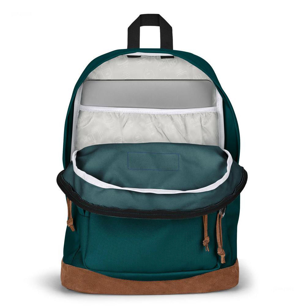 Deep Green JanSport Right Pack School Backpacks | MY_JS550