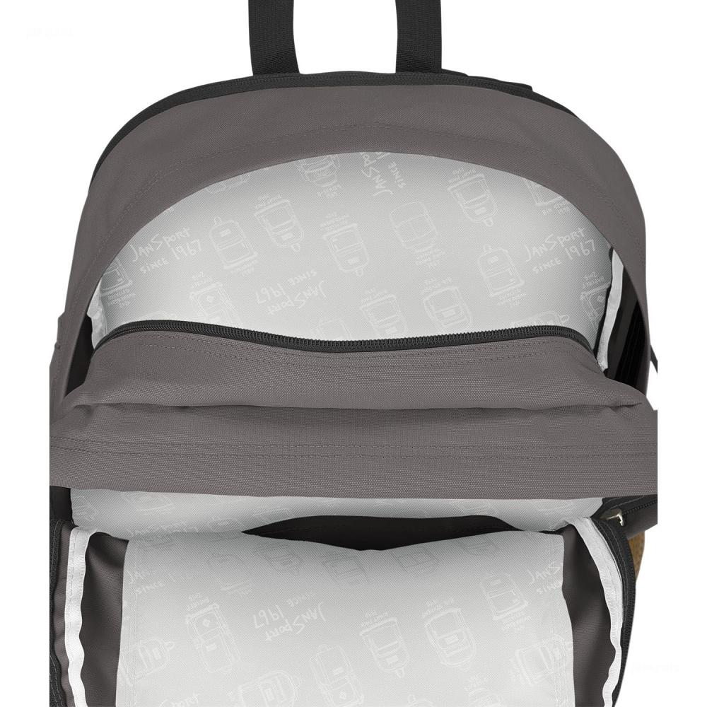 Deep Grey JanSport Main Campus Laptop Backpacks | MY_JS359