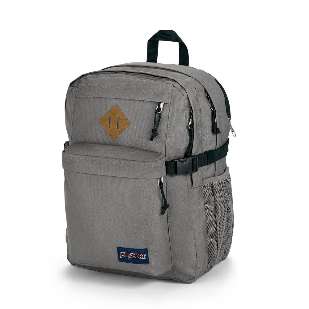 Deep Grey JanSport Main Campus Laptop Backpacks | MY_JS359