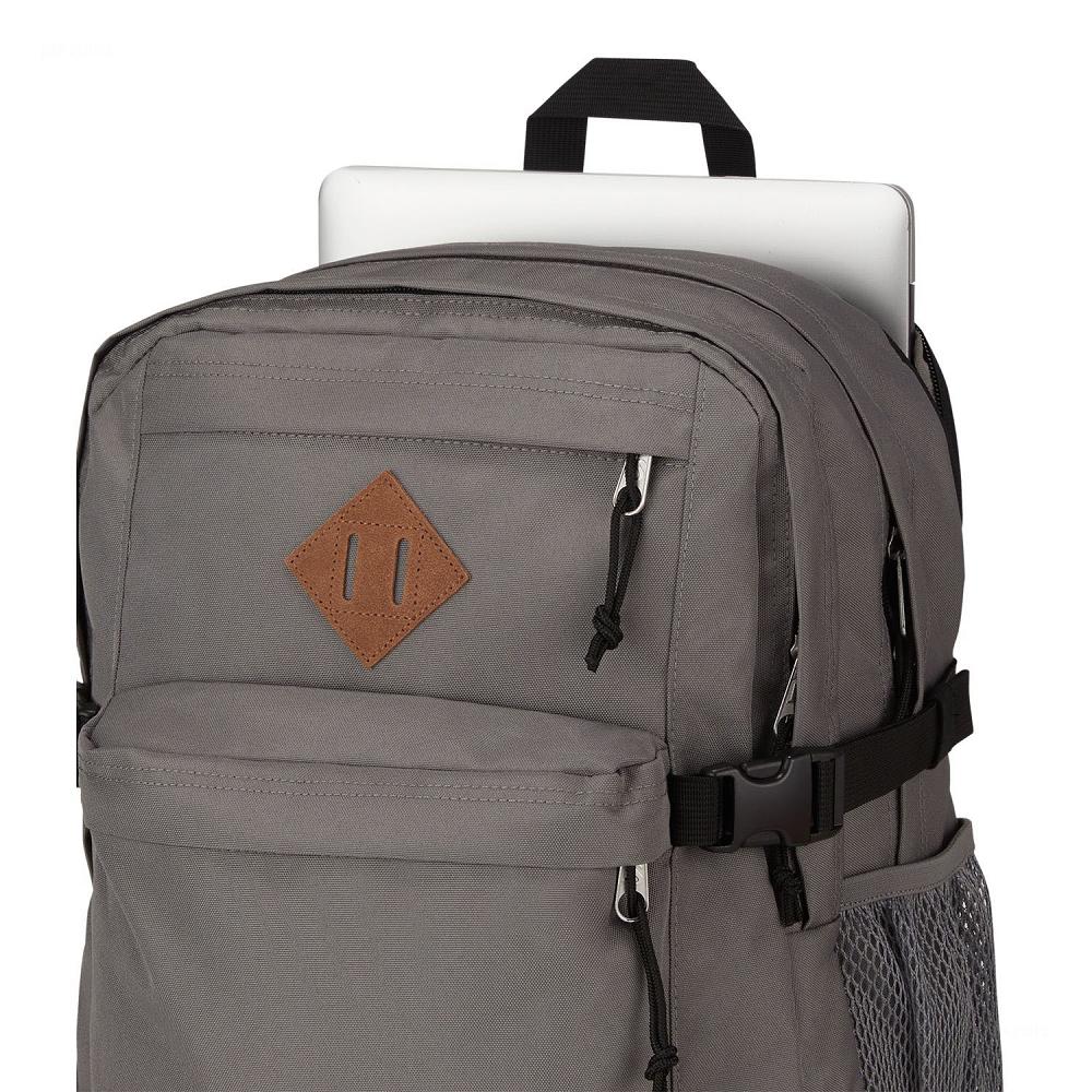 Deep Grey JanSport Main Campus Laptop Backpacks | MY_JS359