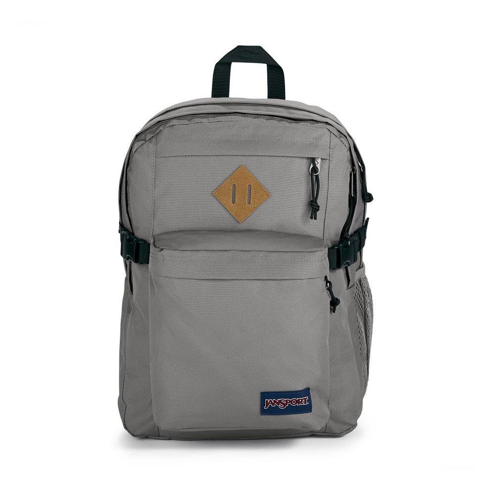 Deep Grey JanSport Main Campus Laptop Backpacks | MY_JS359