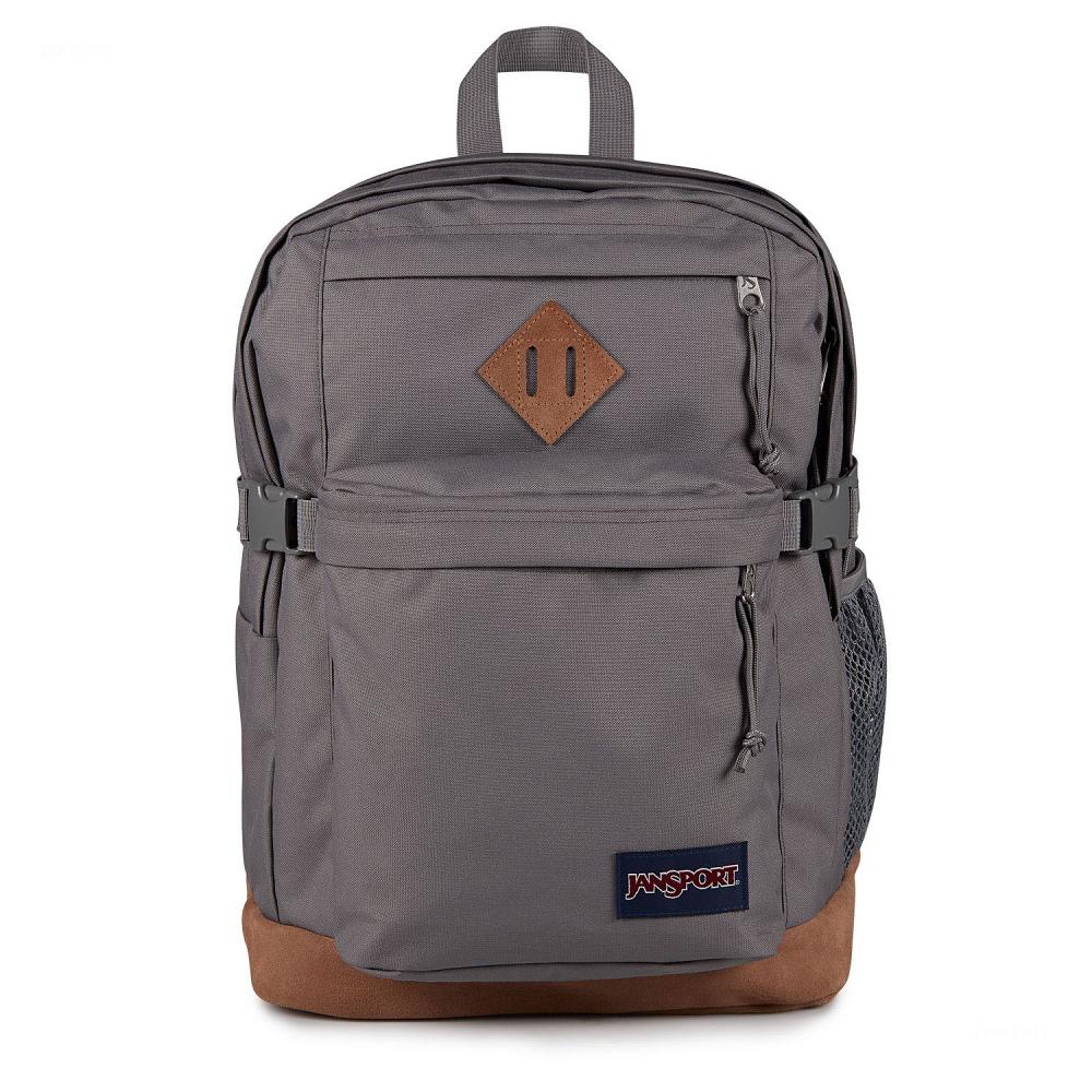 Deep Grey JanSport SUEDE CAMPUS Laptop Backpacks | MY_JS078