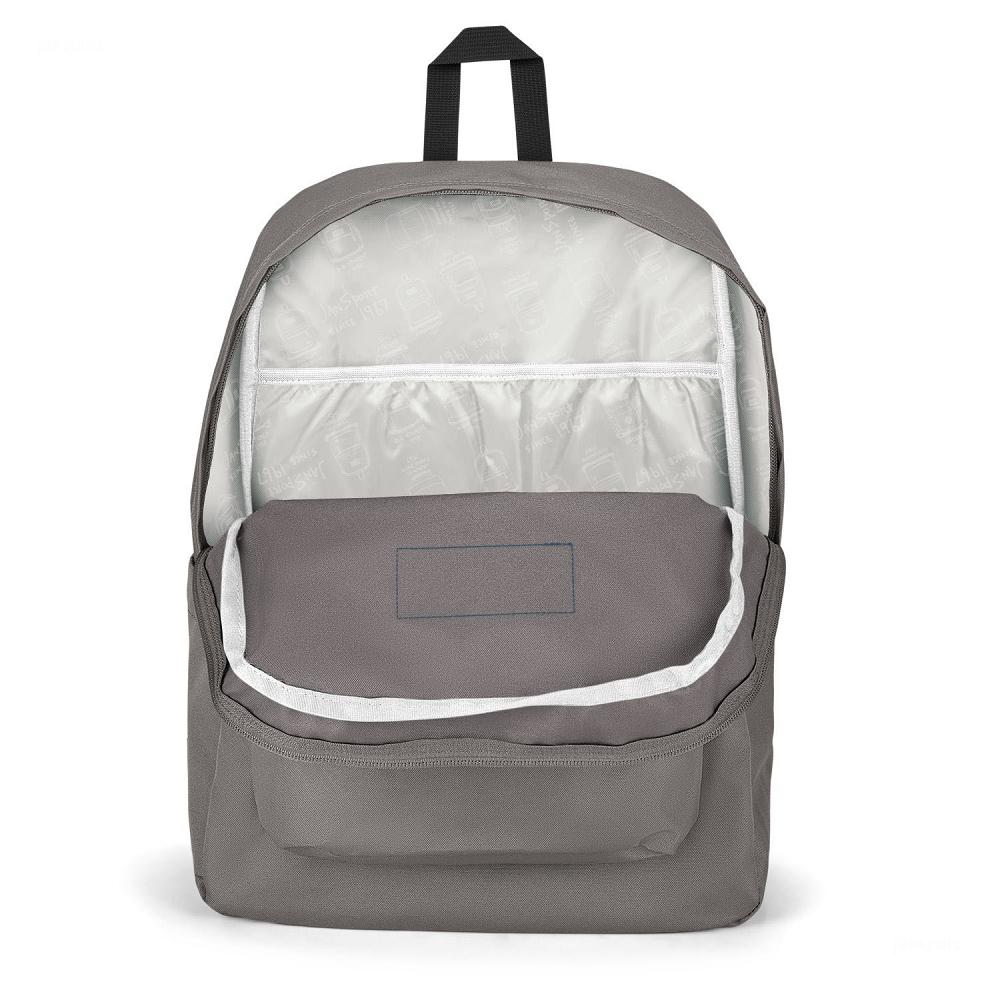 Deep Grey JanSport SuperBreak® Plus School Backpacks | MY_JS056