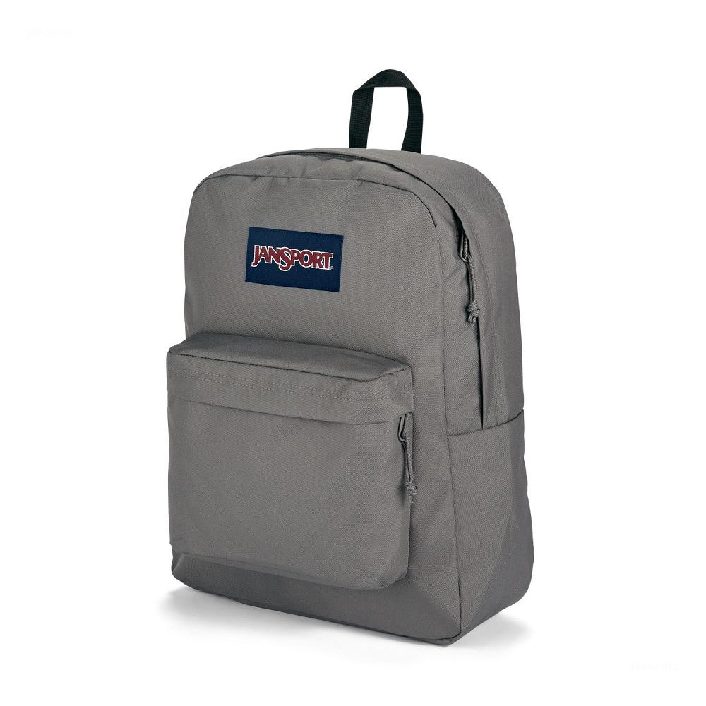 Deep Grey JanSport SuperBreak® Plus School Backpacks | MY_JS056