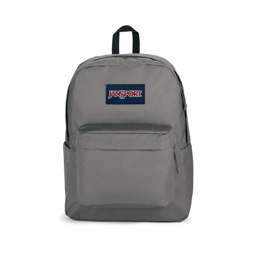 Deep Grey JanSport SuperBreak® Plus School Backpacks | MY_JS056