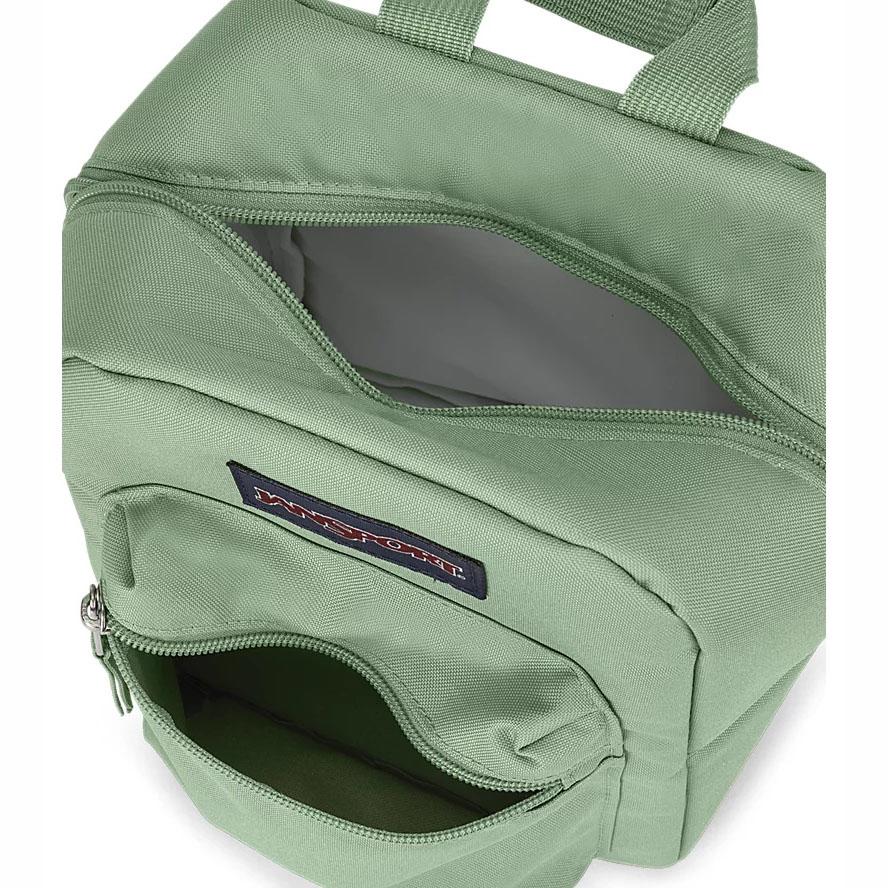 Green JanSport BIG BREAK Lunch Bags | MY_JS091