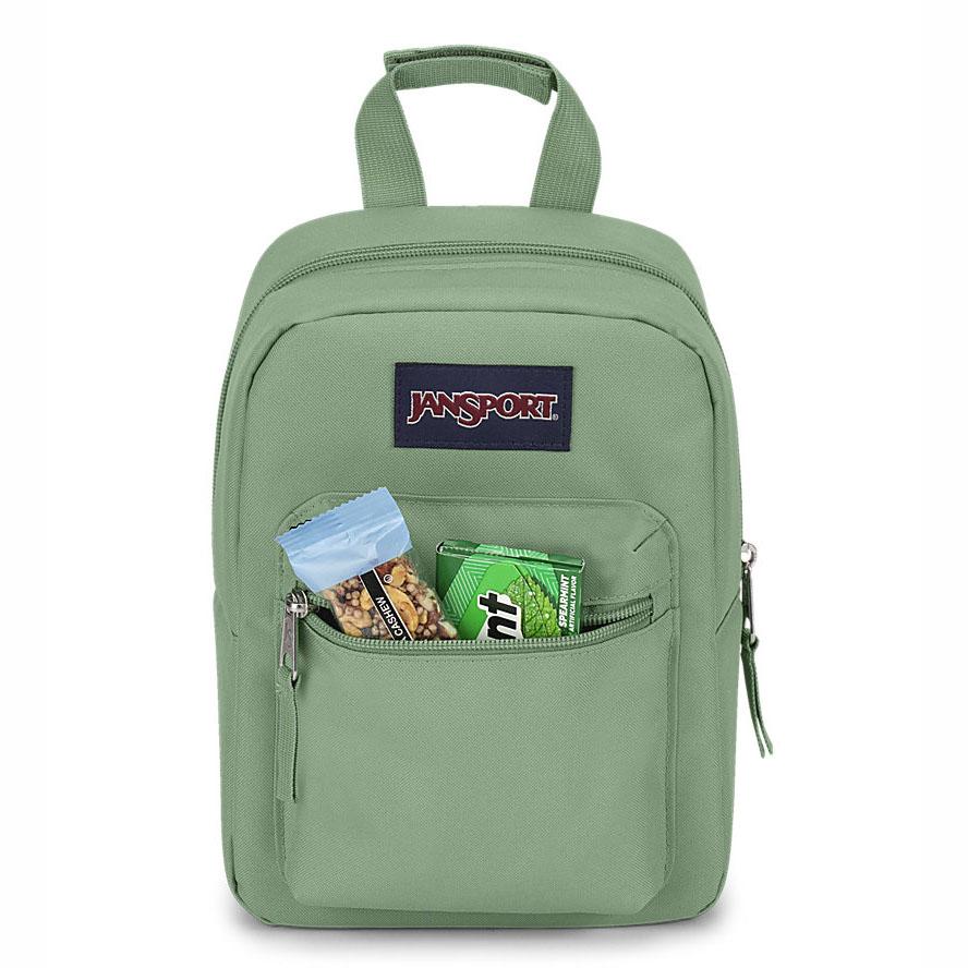 Green JanSport BIG BREAK Lunch Bags | MY_JS091