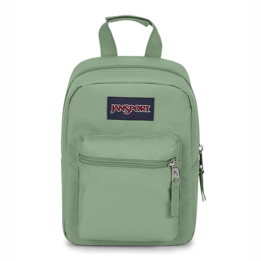 Green JanSport BIG BREAK Lunch Bags | MY_JS091