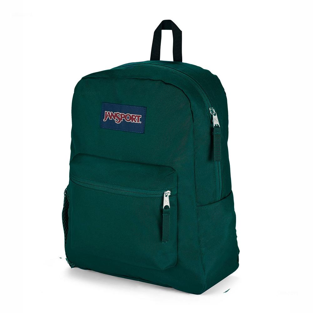 Green JanSport CROSS TOWN School Backpacks | MY_JS529