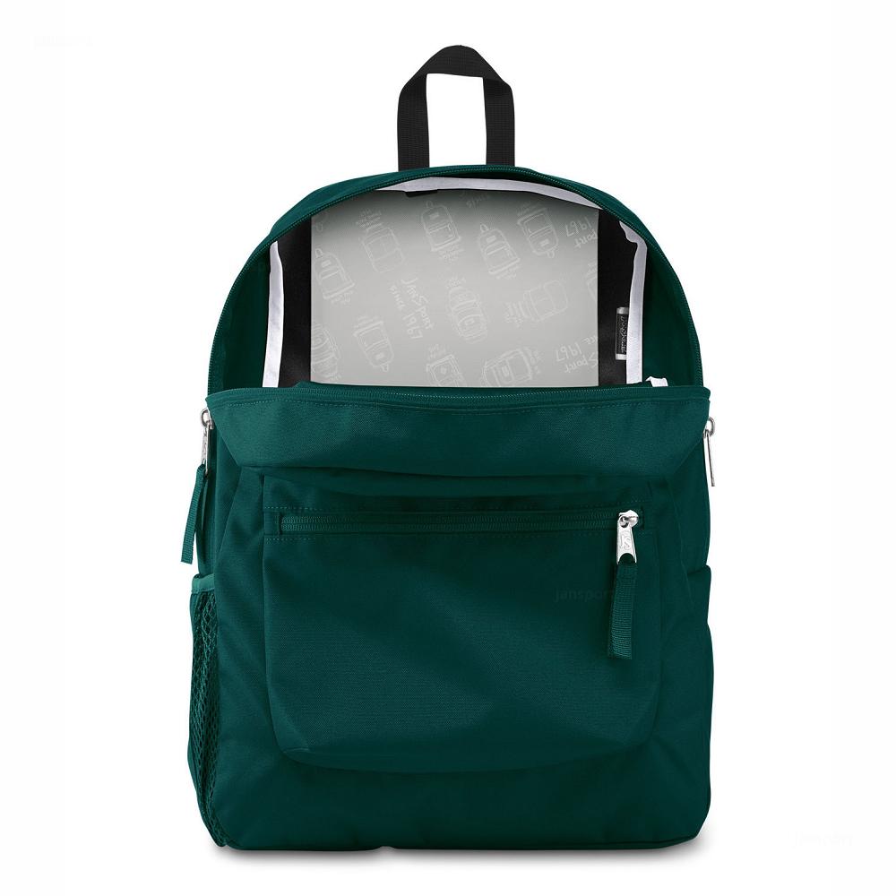 Green JanSport CROSS TOWN School Backpacks | MY_JS529