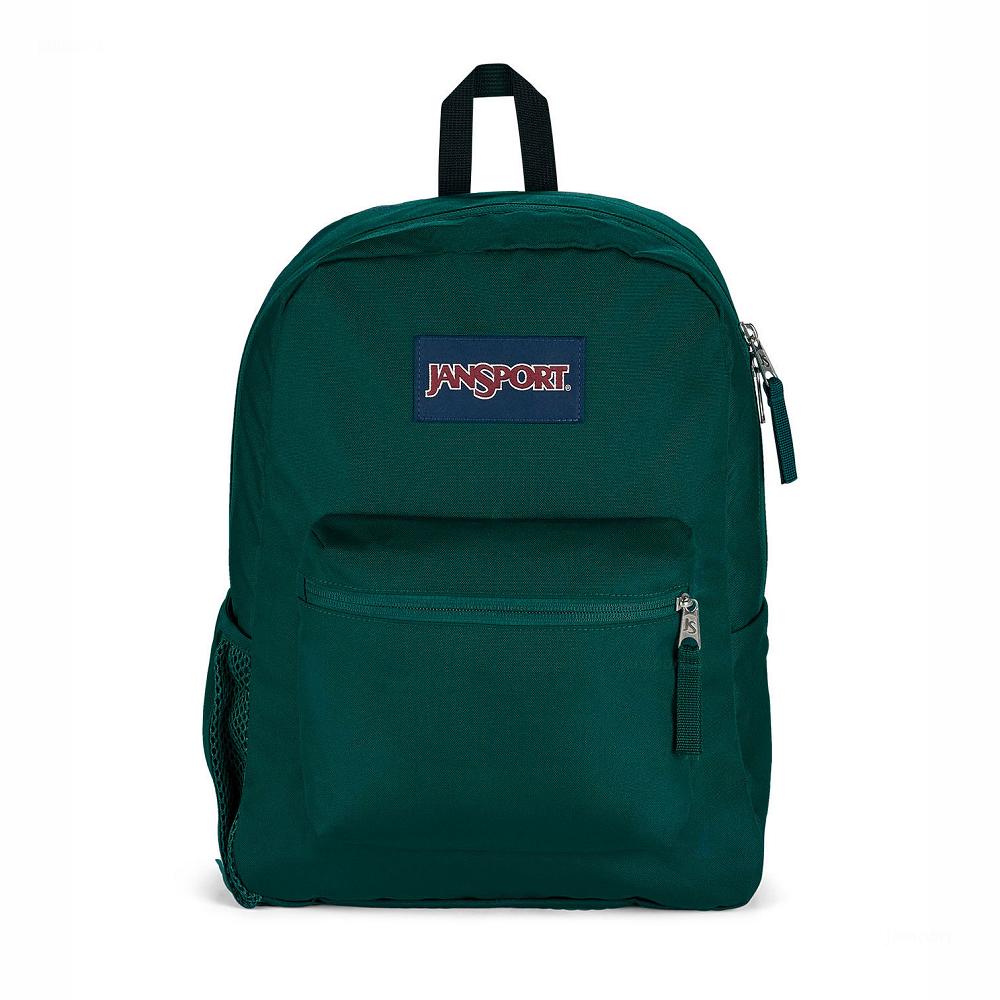 Green JanSport CROSS TOWN School Backpacks | MY_JS529