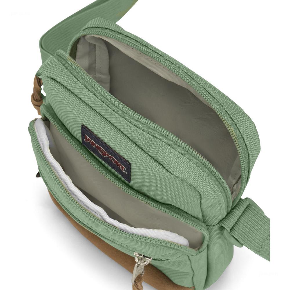 Green JanSport Core Crossbody Bags | MY_JS127