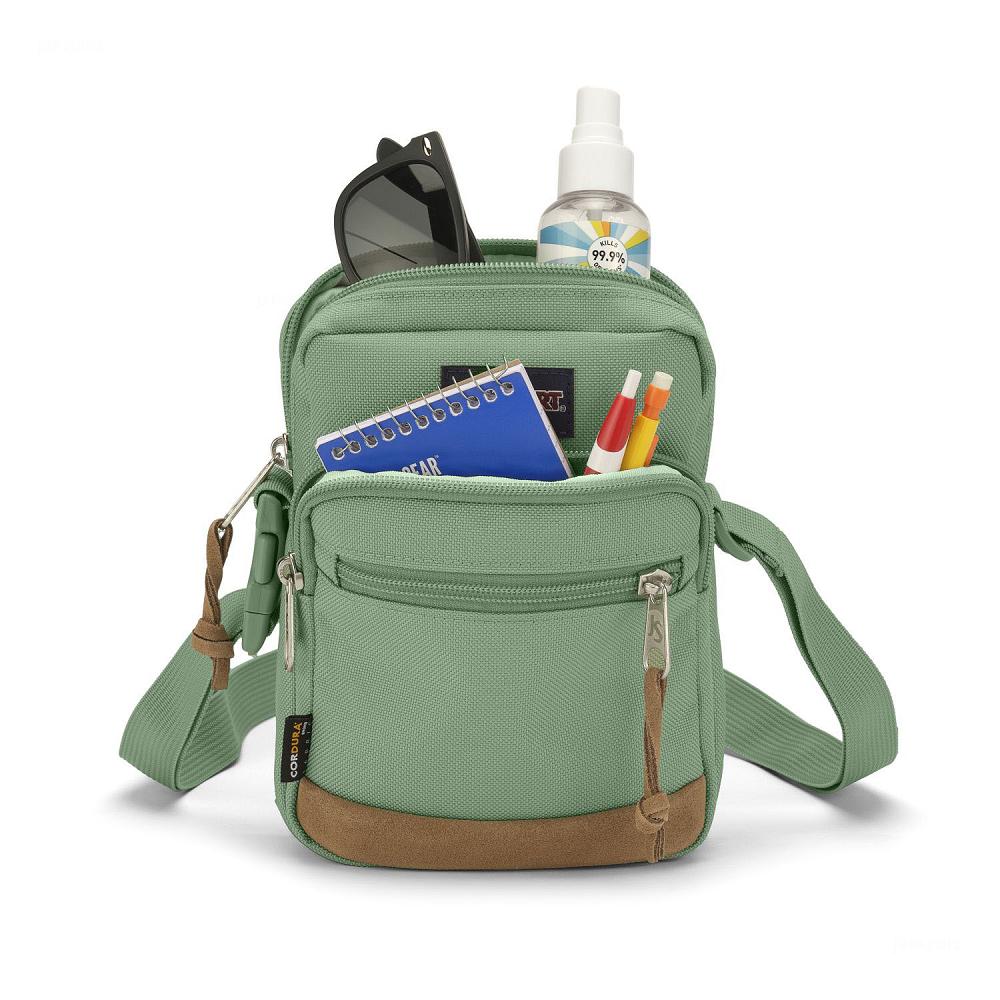 Green JanSport Core Crossbody Bags | MY_JS127