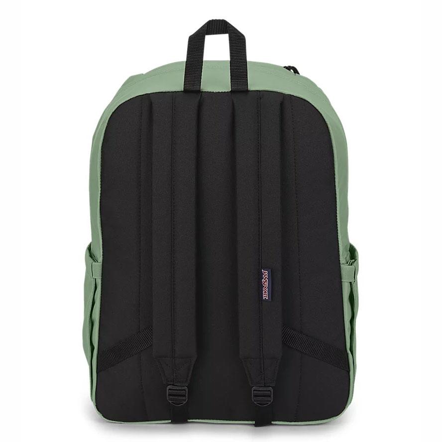 Green JanSport Double Break Laptop Backpacks | MY_JS534