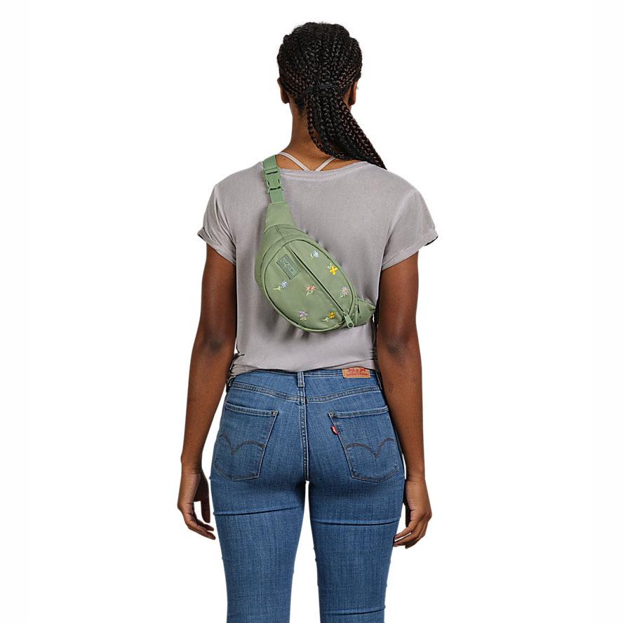 Green JanSport Fifth Avenue Fanny Packs | MY_JS158