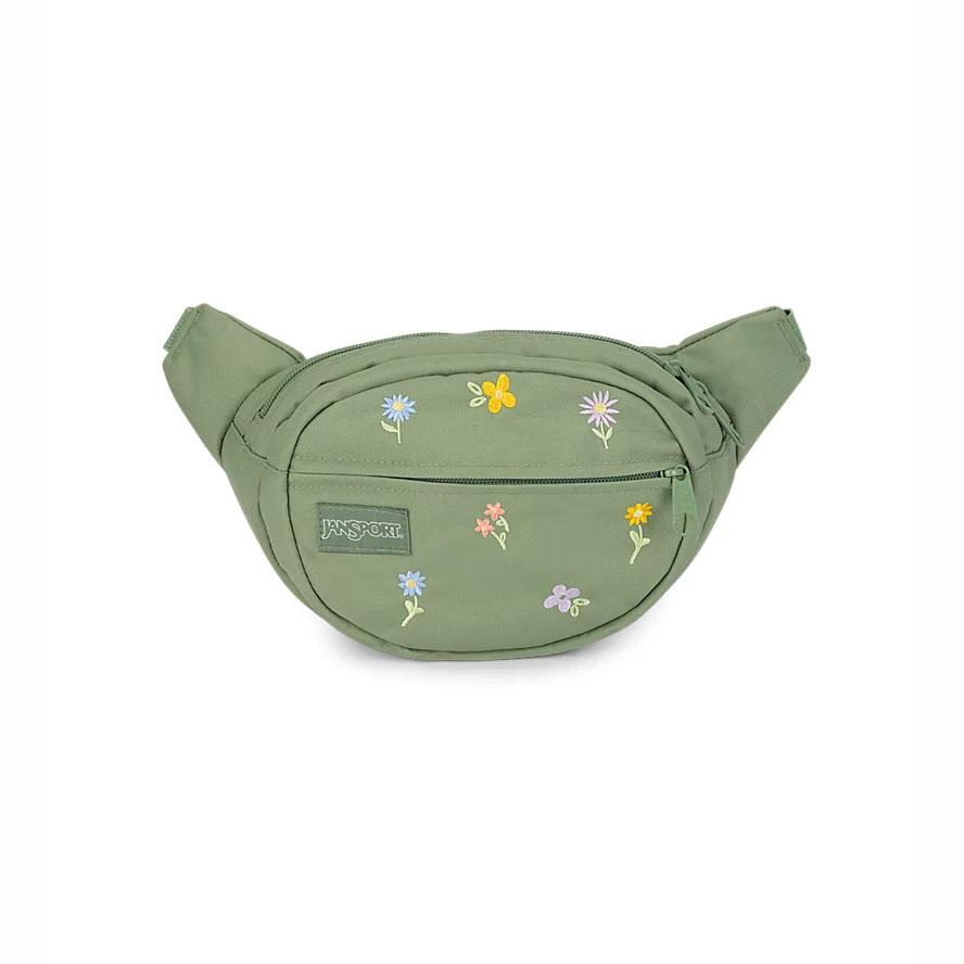 Green JanSport Fifth Avenue Fanny Packs | MY_JS158